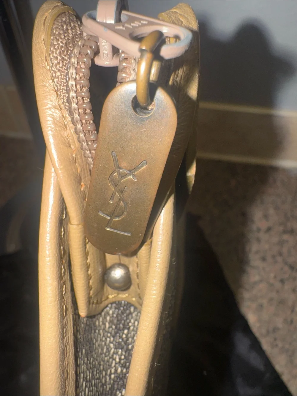 Yves Saint Laurent clutch with dust bag EUC - Picture 3 of 5